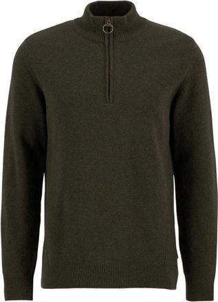 Barbour Holden Half Zip - Sweatshirts & Hoodies - Hombre - Verde - 2XL