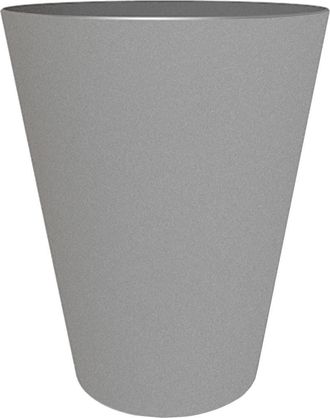 Bloem 14 Inch Tall Finley Tapered Round Planter, Cement in Gray at Nordstrom