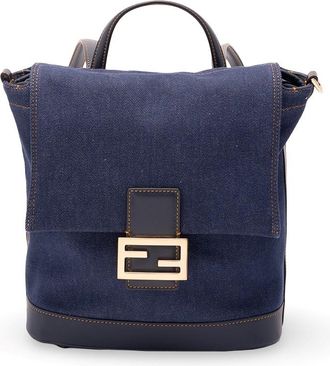Fendi Denim Backpack