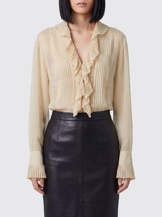Alberta Ferretti Shirt Woman color Brown