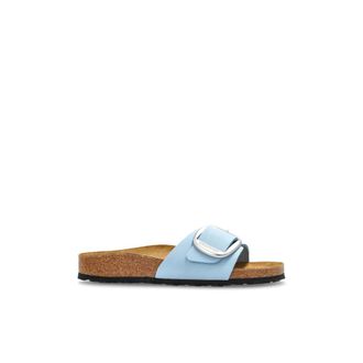 Birkenstock Madrid Big Buckle - Dames - Sandalen - Blauw - 38 EU - Leer - Schoenen