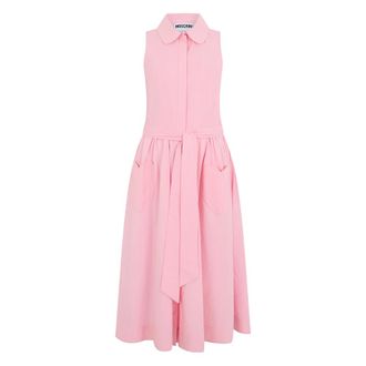 Moschino Shirt Dresses, female, Pink, Size: S Shirt Dress