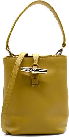 Longchamp Le Roseau XS Bucket Bag in Ginger