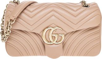 Gucci Gg Marmont Medium Leather Shoulder Bag