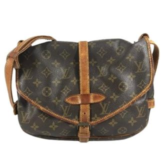Louis Vuitton Pre-owned Vintage Monogram Shoulder Bag - unisex - Louis Vuitton Vintage - Vintage Cross Body Bags - Brown - ONE SIZE - Pre-owned