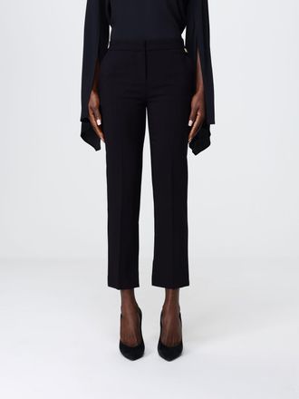 Elisabetta Franchi Cr&ecirc;pe Cropped Tailored Trousers