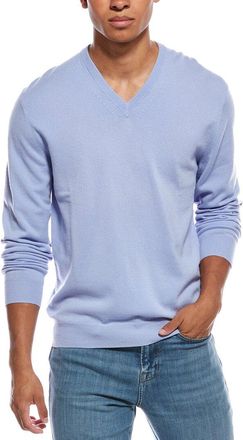 N.Peal N.Peal Burlington Cashmere V-Neck Sweater