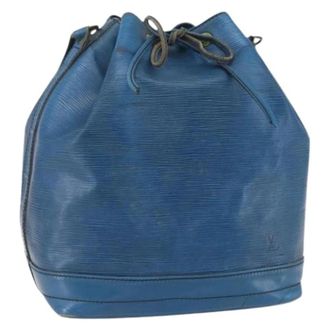 Louis Vuitton Bolso Bucket Pre-owned - Pre-owned - Mujer - Azul - ONE SIZE