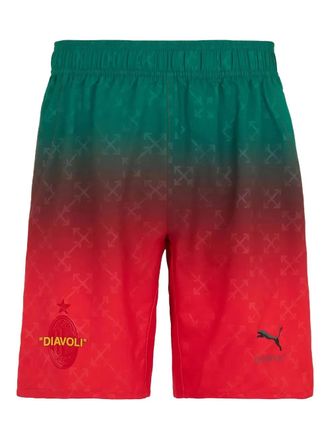 Puma AC MILAN x OFF-WHITE Authentic shorts - Rood