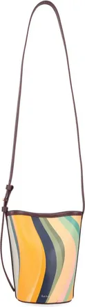Paul Smith Mini Bucket Cow Leather Swirl Bag