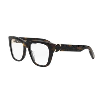 Dior LADY95.22OS1I2000 Square Full Rim Havana Eyeglasses - Brown
