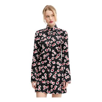 Desigual Dames, Jurken, Veelkleurig, Maat: S Poliester