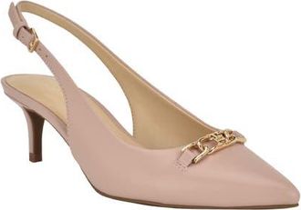 Tommy Hilfiger Tienna Slingback Pointed Toe Pump in Light Pink at Nordstrom, Size 5.5
