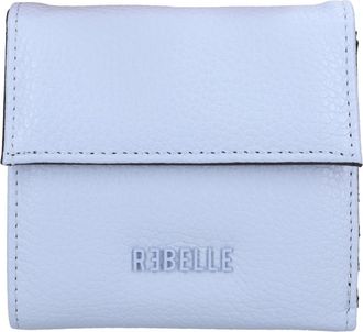 Rebelle Portemonnee met Klep S - Dames - Portefeuilles - Blauw - ONE Size - Leer - Accessoires