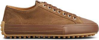 Tod's suede sneakers - men - Leather/Rubber/Calf Suede - 10.5 - Brown