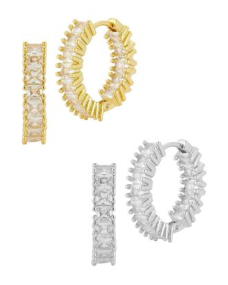 Glaze Jewelry Gold Plated Cz Earrings