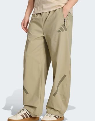 adidas Z.N.E. - Pantaloni color cargo wonder-Neutro