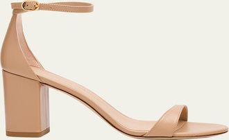 Stuart Weitzman Nudist 75mm Block Sandals
