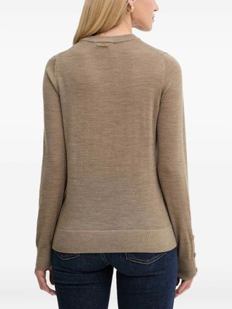 Michael Michael Kors Maglione con bottoni - Marrone