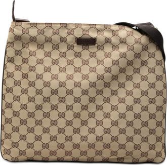 Gucci Pre-owned Gucci GG Canvas Crossbody Unisex MB7AZMCMIX42DV1I