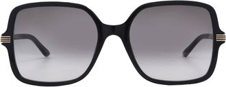 Gucci Grey Square Ladies Sunglasses GG1449S 001 55