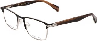 Rag & Bone Rag & Bone Mens 53mm Black Grey Horn Opticals