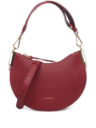 Coccinelle leather shoulder bag - women - Leather - One Size - Red