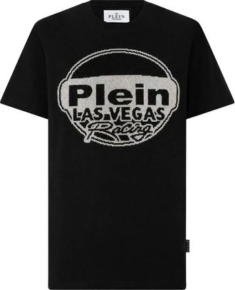 Philipp Plein T-shirt Girocollo Las Vegas - - Tops - Uomo - Nero - M