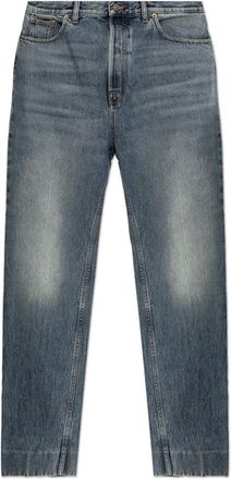 Valentino Garavani Vaqueros de pierna ligeramente c&oacute;nica - Jeans - Hombre - Azul - W29