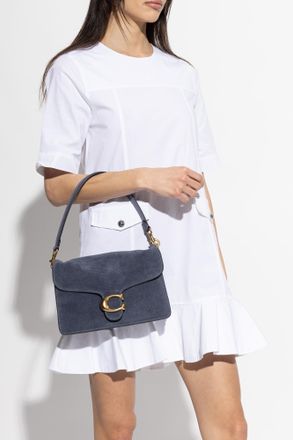 Coach Shoulder Bag Tabby, Womens, Navy Blue