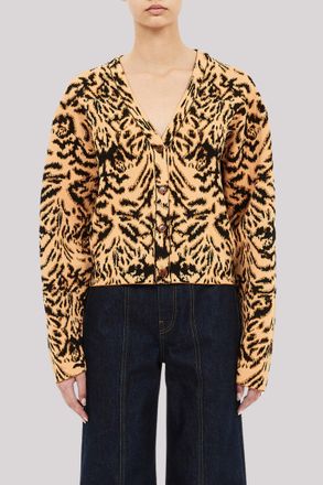 Ulla Johnson Payton Knit Cardigan In Bengal