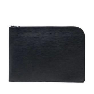 Louis Vuitton Pre-owned Clutches, female, Black, Size: ONE SIZE Pre-owned Pochette Jour GM