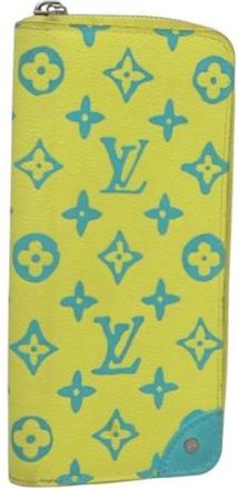 Louis Vuitton Pre-owned Canvas wallets - Dames - Vintage Accessoires - Geel - ONE Size - Vintage