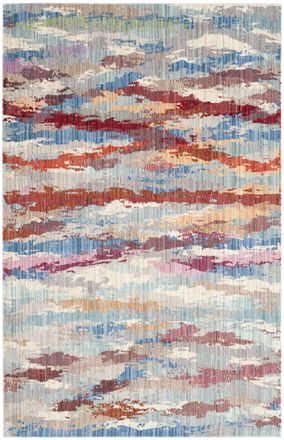 Safavieh Alfombra poli&eacute;ster multicolore 122 x 183 cm