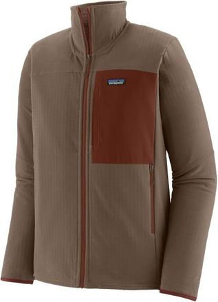 Patagonia R2 Techface Jacket Fleecejacke für Herren | braun