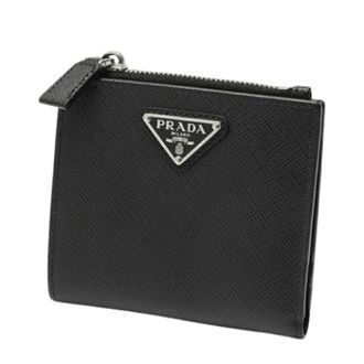 Prada Pre-owned Wallets, unisex, Black, Size: ONE SIZE Pre-owned Fabric Wallet