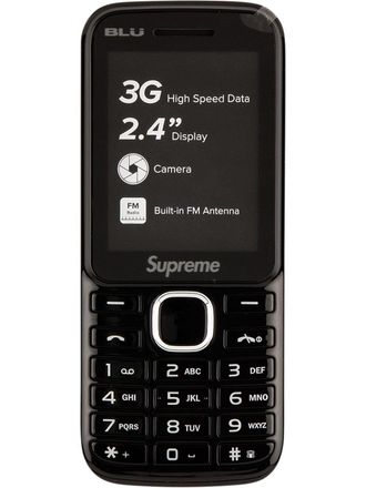 SUPREME Blu burner phone - unisex - Aluminium - One Size - Black