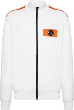 Plein Sport Fitness, Heren, Wit, M, Katoen, Sweatjacket