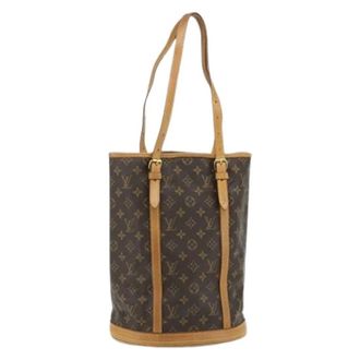 Louis Vuitton Pre-owned Bucket Bags, female, Brown, Size: ONE SIZE Pre-owned Bucket Bag