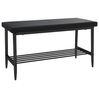 Vicco Panca ad angolo per la sala da pranzo Grand, Nero, 85 x 35 cm, Vicco