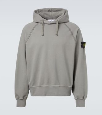 【送料&関税込】Stone  Logo Badge Hoodie Stone Island Logo Patch Cotton Felpa Hoodie Hood Sweatshirt