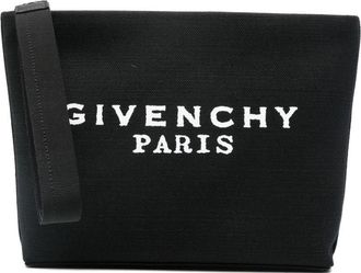 Givenchy Logo Cotton Pouch