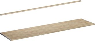 Vicco Encimera De Cocina R-line, Roble Dorado, 240 Cm Vicco