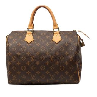 Louis Vuitton Pre-owned Speedy 30 - Dames - Pre-owned - Bruin - Maat: ONE Size Leer