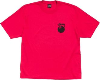 St&uuml;ssy 8 Ball T-Shirt Red 1905022-REDD
