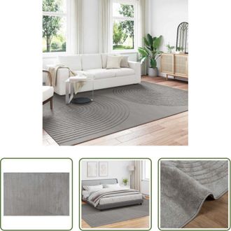 vidaXL vidaXL Tappeti per soggiorno - Tappeti per area GALATI Grigio 280 x 200 cm Poliestere