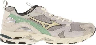 Mizuno Wave Rider 10 - Heren - Hardloopschoenen - Veelkleurig - 42 1/2 EU - Leer - Fitness