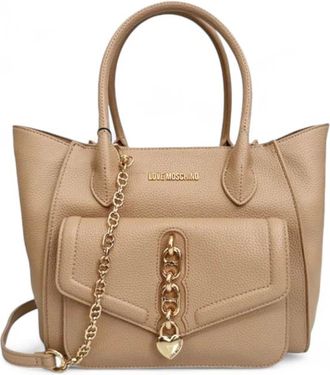 Love Moschino Mujer, Bolsos, Beige, Talla: ONE Size
