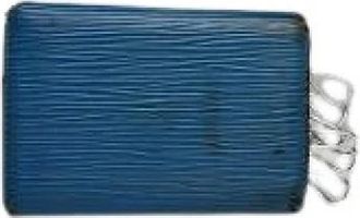 Louis Vuitton Pre-owned Accessories, male, Blue, Size: ONE SIZE Pre-owned Lockme Key Holder