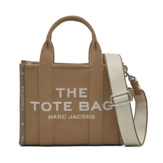 Marc Jacobs Jacquard Kleine Tote Tas - Dames - Handtassen - Bruin - ONE Size - Tassen